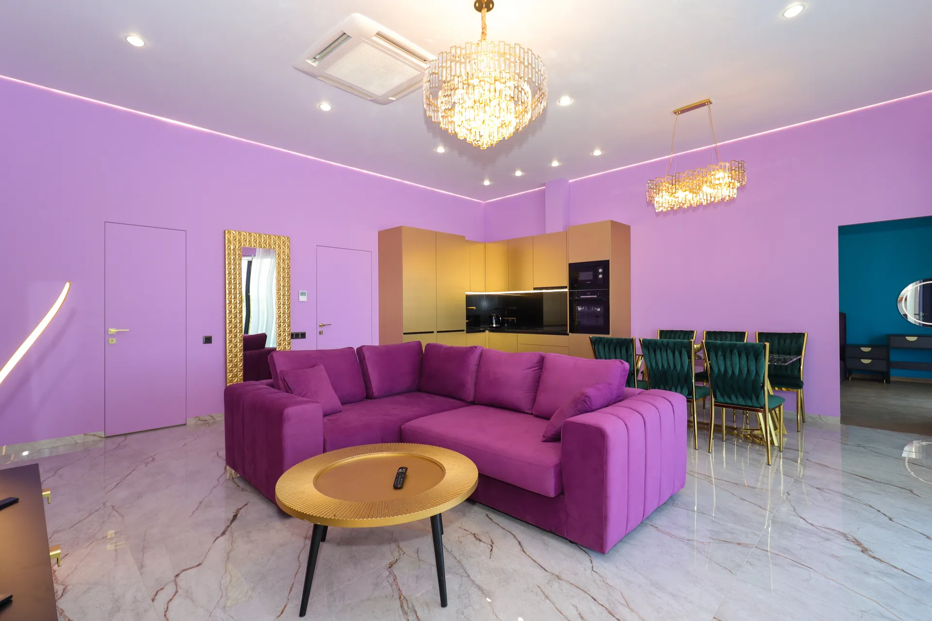 Continent Villas - VIP Villa dnevni boravak